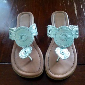 Girl's Silver Jack Rogers